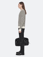 AllSaints White Astrid Crew Neck Jumper - Image 7 of 8