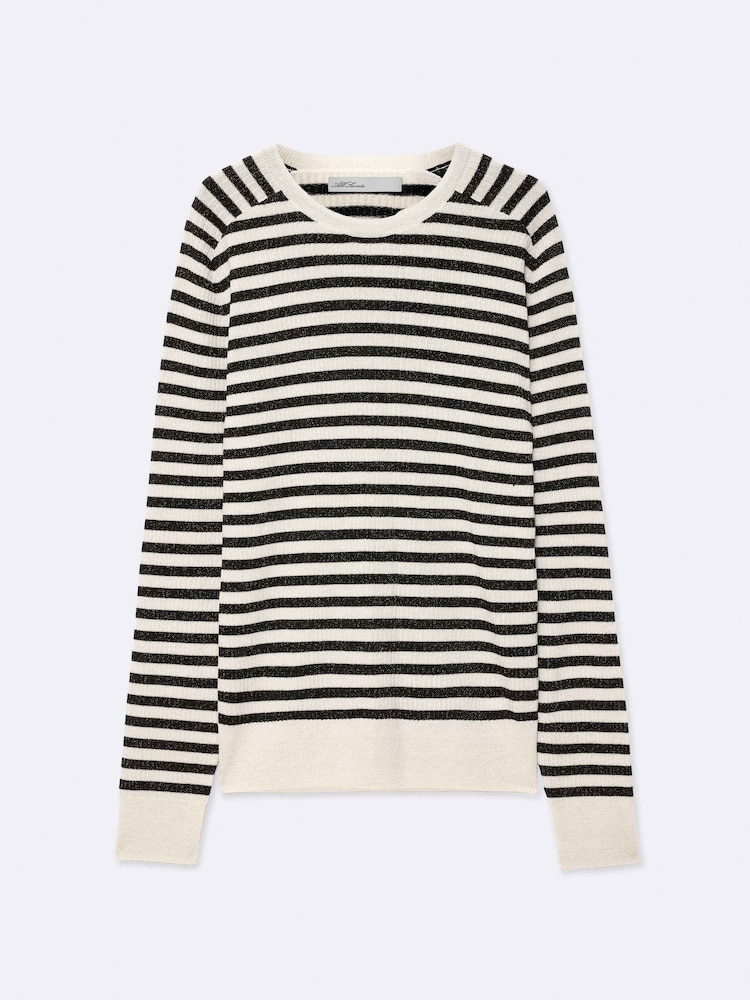 AllSaints White Astrid Crew Neck Jumper - Image 8 of 8 AllSaints White Astrid Crew Neck Jumper - Image 8 of 8
