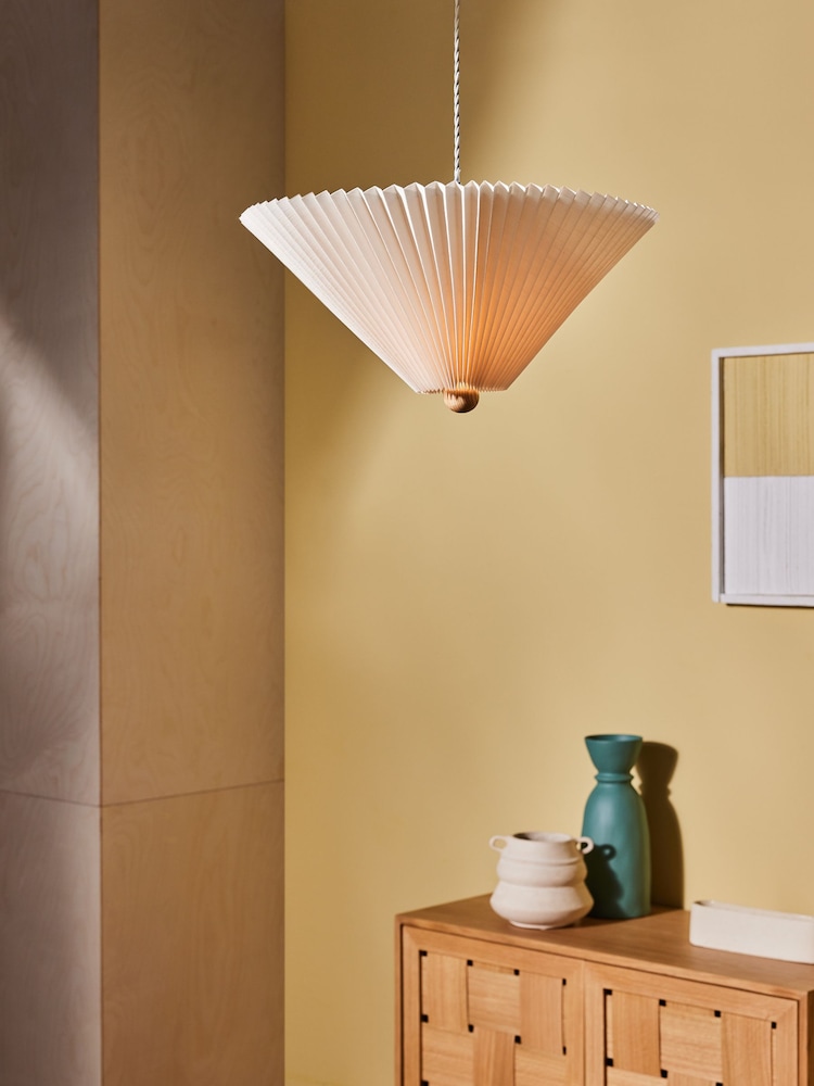 MADE.COM Cream Lila Easyfit Shade - Image 1 of 3