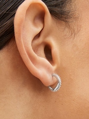 Sterlingsilber - Boho Hoop Ohrringe - Bild 2 von 3