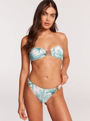 Victoria's Secret White Palm Hardware Briefs - Image 1 of 5