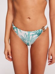 Victoria's Secret White Palm Hardware Briefs - Image 4 of 5