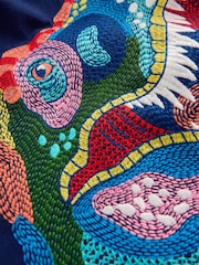 Boden Blue Longsleeve Superstitch T-Shirt - Image 3 of 3