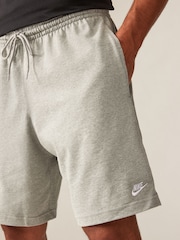 Gri închis - Pantaloni scurți Nike Club Knit 100% bumbac - Image 4 of 4