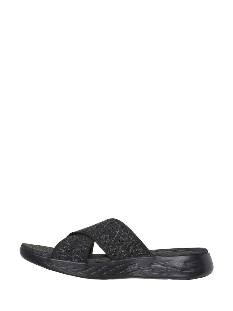 Skechers Black On-The-Go 600 Sandals - Image 2 of 5