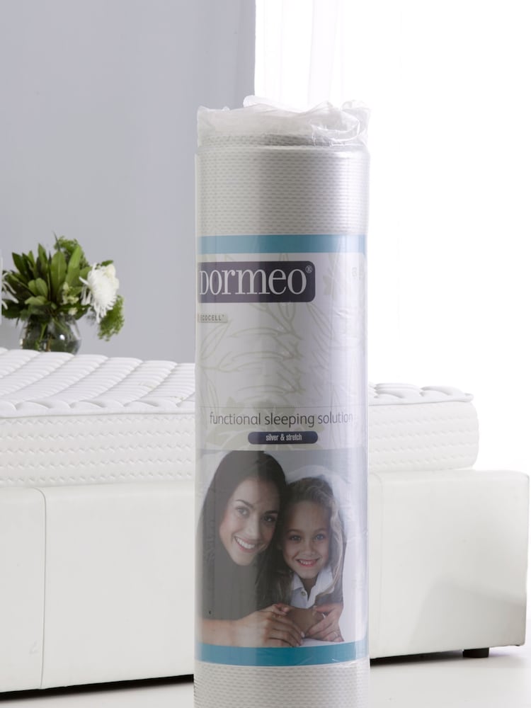 Dormeo White Memory Silver Plus Medium Mattress - Image 4 of 4