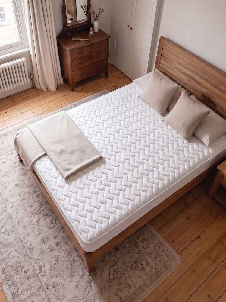 Dormeo White Memory Silver Plus Medium Mattress - Image 6 of 6