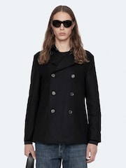 AllSaints Lagan Peacoat - Bild 1 av 8