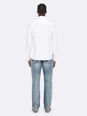 AllSaints White West Long Sleeve Shirt - Image 6 of 8
