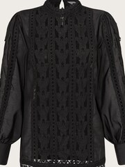 Monsoon Lola Butterfly Black Blouse - Image 5 of 5
