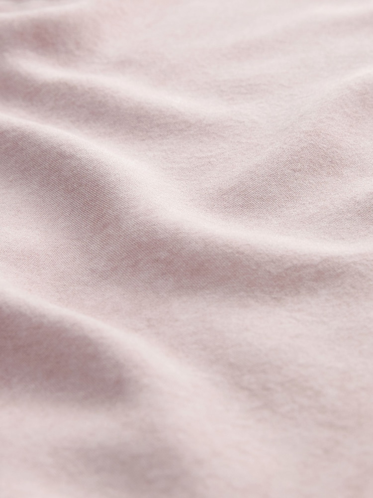 Blush Pink Woven Front Button Detail Linen Blend Knitted Vest - Image 7 of 7 Blush Pink Woven Front Button Detail Linen Blend Knitted Vest - Image 7 of 7