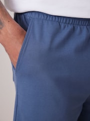 Blue 100% Cotton Lightweight Shorts - Image 5 of 11