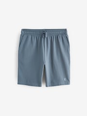 Blue 100% Cotton Lightweight Shorts - Image 7 of 11