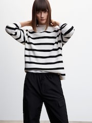 Mango Parachute Black Trousers - Image 3 of 7