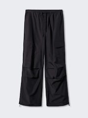 Mango Parachute Black Trousers - Image 6 of 7