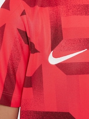Красный - футбольный топ Nike England Academy Pre Match - Image 5 of 6