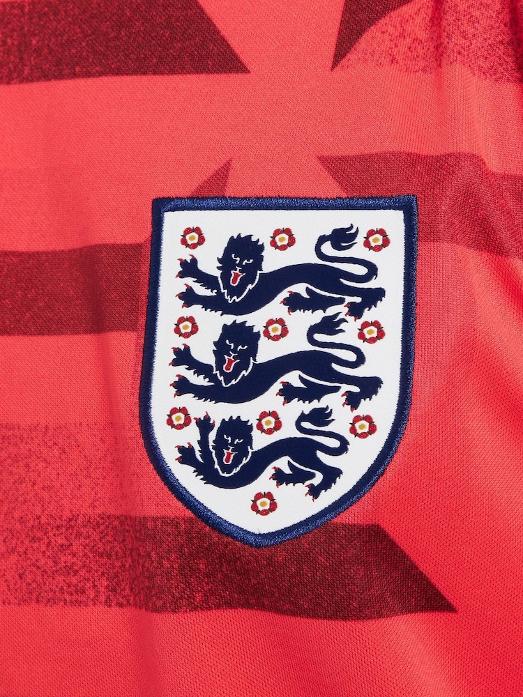 Красный - футбольный топ Nike England Academy Pre Match - Image 6 of 6