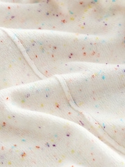 Ecru Cream Scoop Neck Knitted Short Sleeve T-Shirt - Image 6 of 6