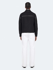 AllSaints Blue Carlow Jacket - Image 7 of 8