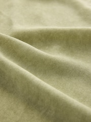 Khakigrün - Strickweste mit gewebtem Knopfdetail auf der Vorderseite, Leinenmischung - Bild 7 von 7