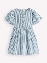 Boden Bow Front Woven Dress - Obraz 1 z 3