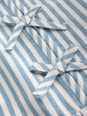 Boden Bow Front Woven Dress - Obraz 3 z 3
