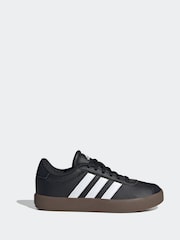 adidas Black/Tan VL Court 3.0 Trainers - Image 11 of 11