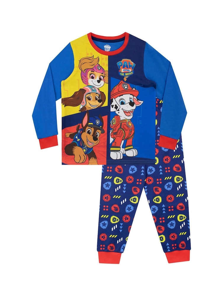 Character Blue Paw Patrol Friends Long Sleeve Pyjamas - Image 1 of 5
