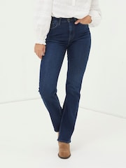 FatFace Brooke Dark Blue Bootcut Jeans - Image 4 of 6