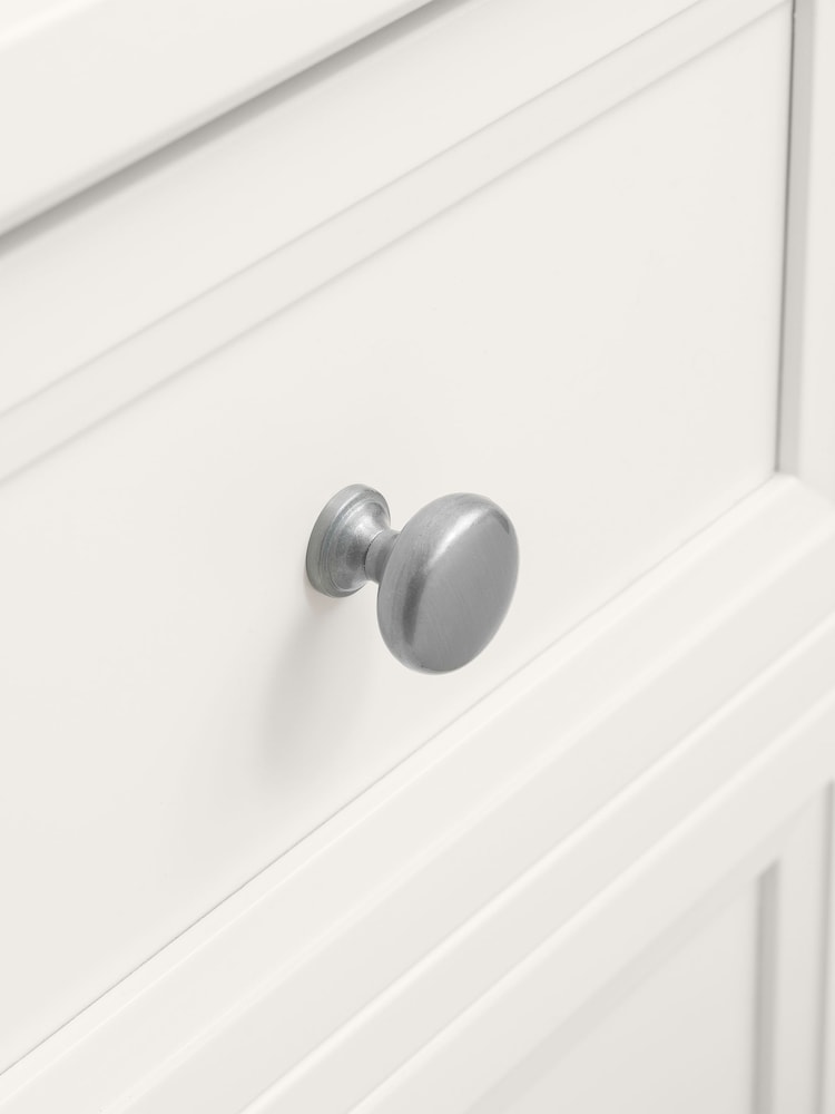 Julian Bowen Surf White Maine 3 Drawer Bedside Table - Image 7 of 7 Julian Bowen Surf White Maine 3 Drawer Bedside Table - Image 7 of 7