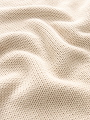 Neutral 100% Cotton Roll Edge Tank - Image 6 of 6