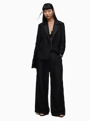AllSaints Black Eve Blazer - Image 1 of 6