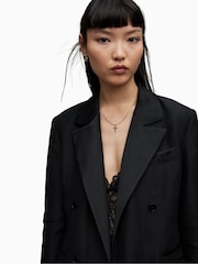 AllSaints Black Eve Blazer - Image 2 of 6