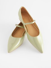 Green Forever Comfort® Point Toe Mary Jane Shoes - Image 3 of 6