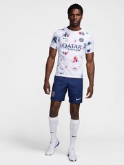 Nike Blue PSG 24/25 Stadium Home Football Shorts - Image 4 of 8