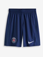 Nike Blue PSG 24/25 Stadium Home Football Shorts - Image 7 of 8