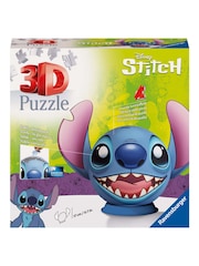 Disney Stitch with Ears 3D Puzzle Ball 72 Piece Jigsaw - Image 1 of 4