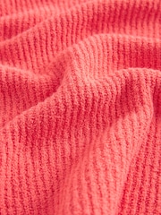 Pink Knitted V-neck Jumper - Image 7 of 7