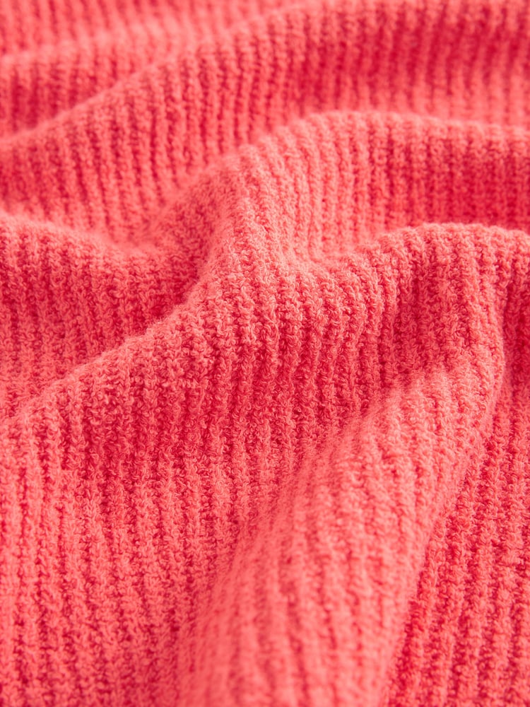Pink Knitted V-neck Jumper - Image 7 of 7