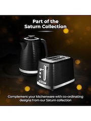 Tower Black Saturn 2 Slice Toaster - Image 7 of 8