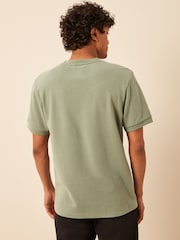 Green Textured T-Shirt - Image 4 of 8