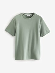 Green Textured T-Shirt - Image 6 of 8
