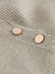Sage Green Knitted Button Vest - Image 8 of 8