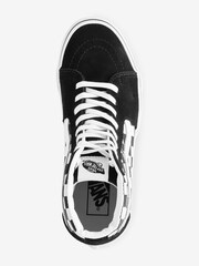 Vans Womens SK8 Hi Check Trainers - Image 3 of 5