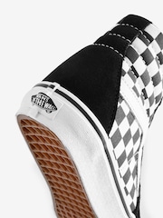 Vans Womens SK8 Hi Check Trainers - Image 5 of 5