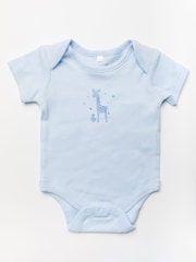 Rock-A-Bye Baby Boutique Light Blue Printed Baby 100% Cotton Gift Set 10 Piece - Image 2 of 6