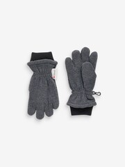Anthrazitgrau - Fleece-Handschuhe (3–16 J.) - Bild 1 von 1