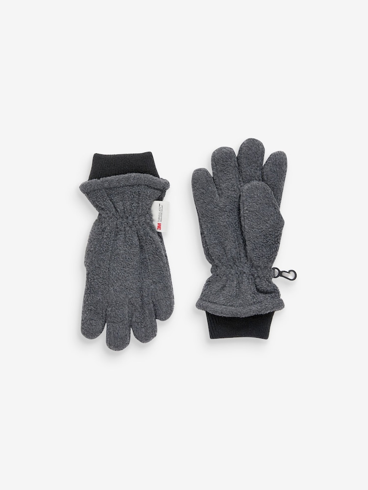 Anthrazitgrau - Fleece-Handschuhe (3–16 J.) - Bild 1 von 1 Anthrazitgrau - Fleece-Handschuhe (3–16 J.) - Bild 1 von 1