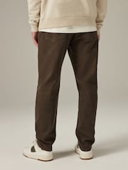 Brown Dark Regular Fit Overdyed Denim Jeans - Image 3 of 10