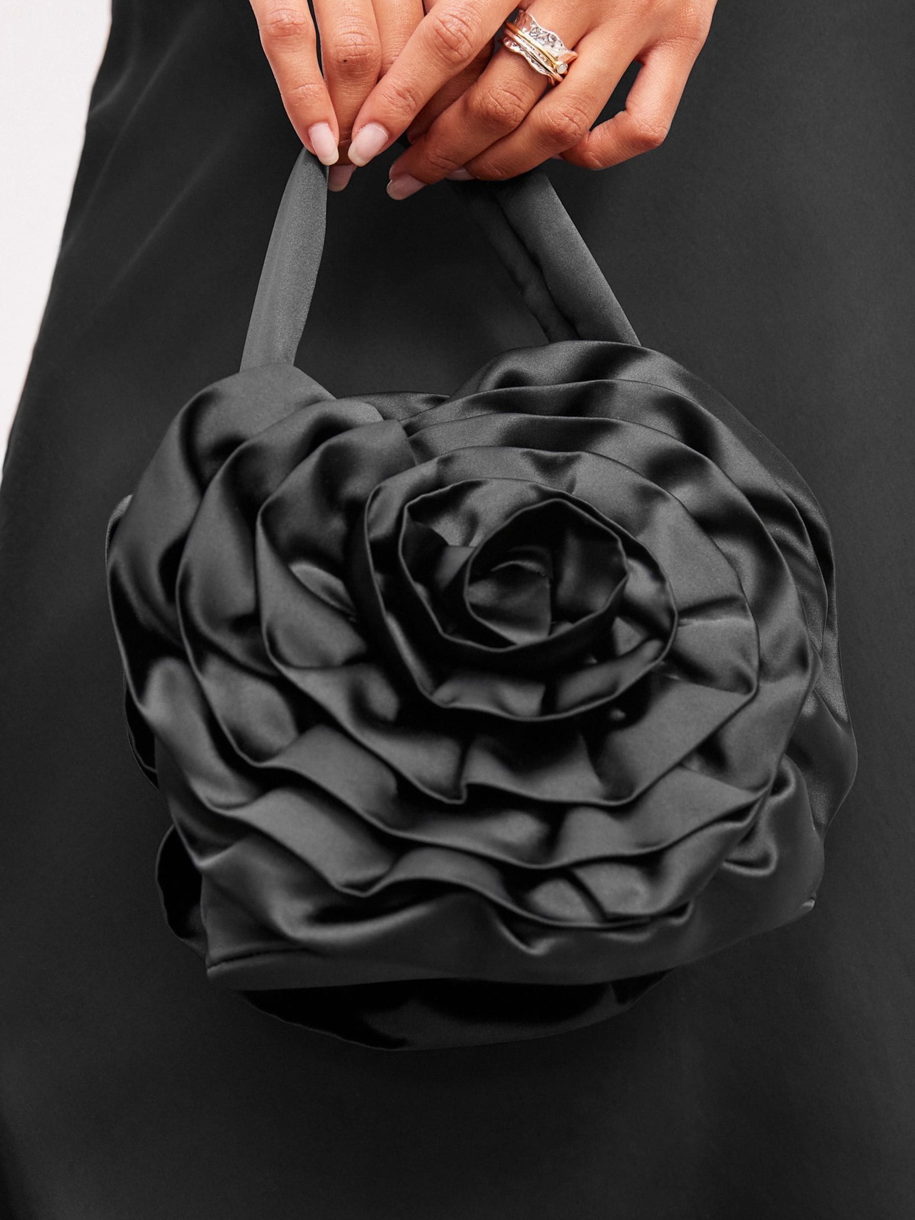 Buy Black Corsage Mini Bag from Next Luxembourg